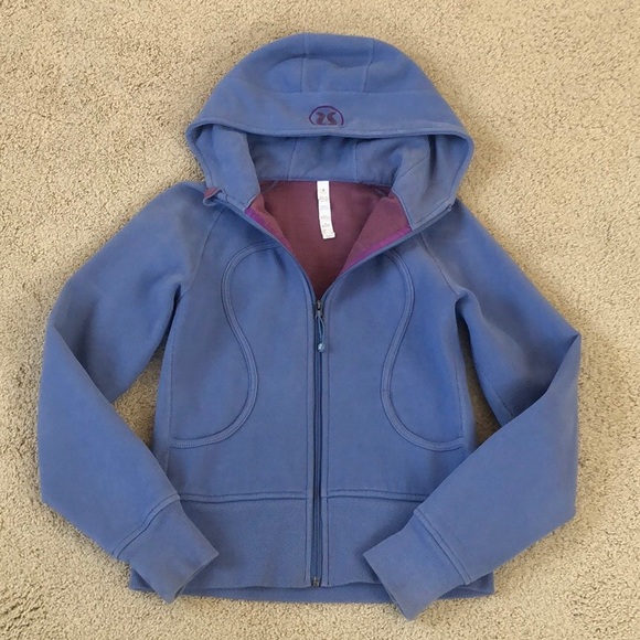 lululemon athletica Jackets & Blazers - lululemon periwinkle scuba hoodie